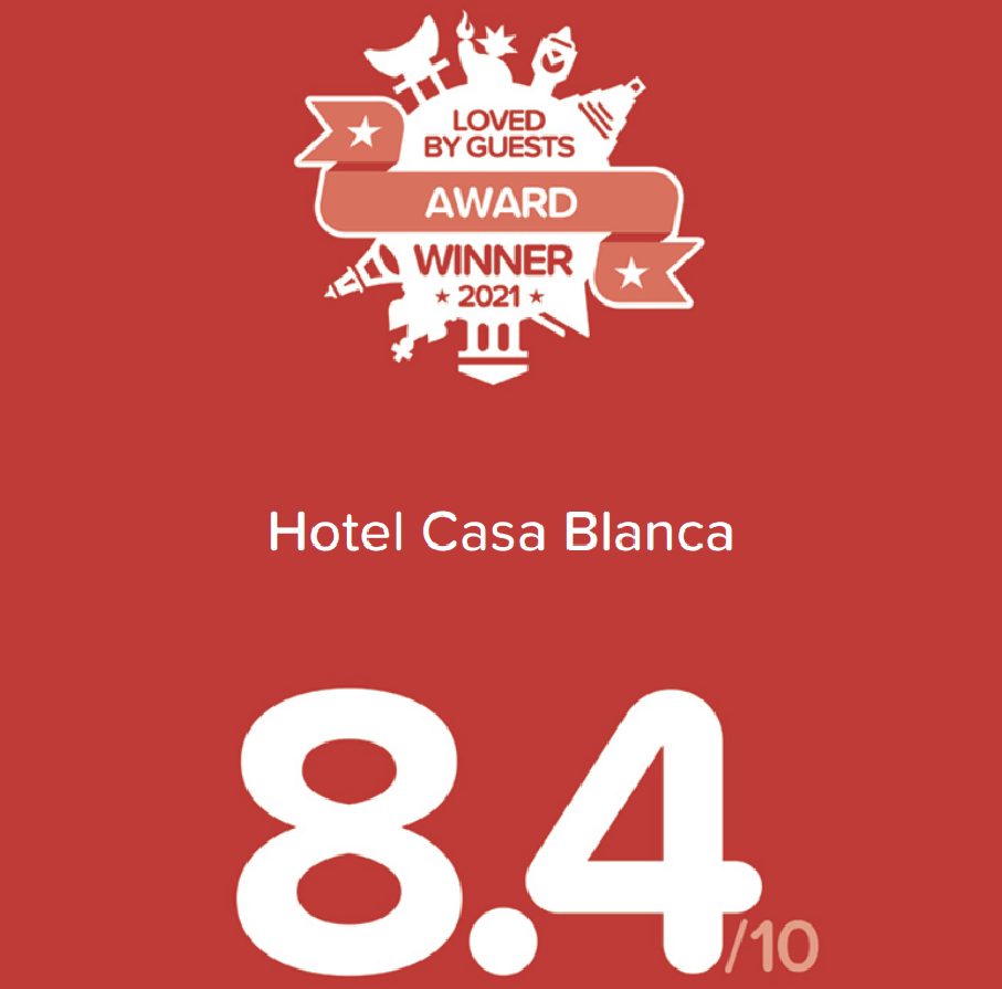 Loved by Guests 2021 Hotels.com Award