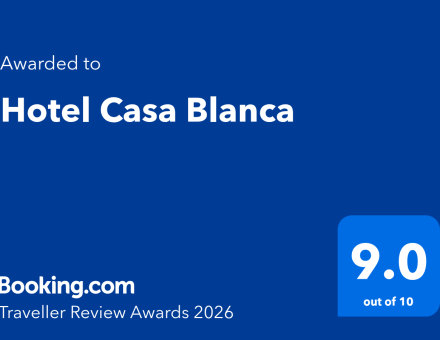 ¡Estamos de celebración! Hemos recibido el Traveller Review Award 2026 de Booking.com