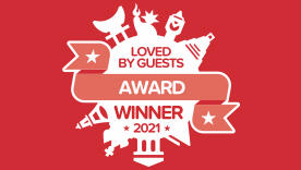 Loved by Guests 2021 Hoteles.com